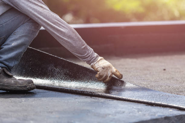 Professional Crawl Space Encapsulation technician working in Hillsdale, MI